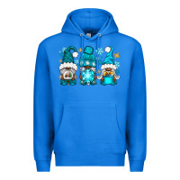 True Royal winter afro gnomies Premium Hoodie - NancyCooperArtShop