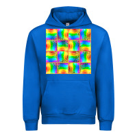 Cobalt Pride lgbtq flag and leopard with glitter seamless Urban Hoodie - BundleAndBundleShop