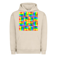 Pigment French Oak Pride lgbtq flag and leopard with glitter seamless Urban Hoodie - BundleAndBundleShop
