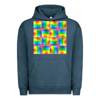 Pigment Midnight Navy Pride lgbtq flag and leopard with glitter seamless Urban Hoodie - BundleAndBundleShop
