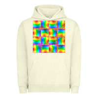 Pigment Pistachio Pride lgbtq flag and leopard with glitter seamless Urban Hoodie - BundleAndBundleShop