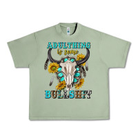 Oil Green adulthing is some bullshit with sanflowers and gamstone  tbw Urban Heavy Tee - texasbilliewilder