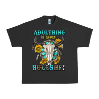 Pigment Black adulthing is some bullshit with sanflowers and gamstone  tbw Urban Heavy Tee - texasbilliewilder