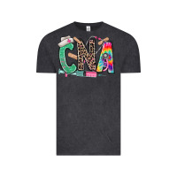 Vintage Black cna nurse tie dye leopard Vintage Tee - RanaPortraitStore