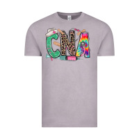 Vintage Zinc cna nurse tie dye leopard Vintage Tee - RanaPortraitStore