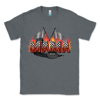 Charcoal Heather race mama Classic Tee - Zillion Design Studio