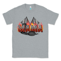 Heather Grey race mama Classic Tee - Zillion Design Studio
