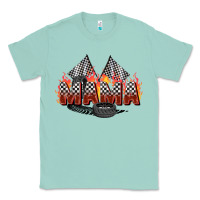 Seafoam race mama Classic Tee - Zillion Design Studio