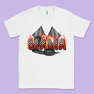 Race Mama Classic Tee Designed By Zillion Design Studio