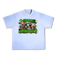 Grape Ice St Patricks Day Lucky Heifers Urban Heavy Tee - RanaPortraitStore