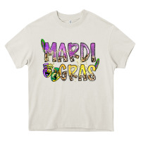 Cream mardi gras Heavy Core Tee - SublimationCraftShop
