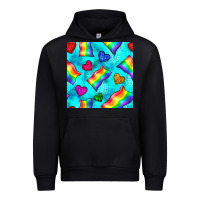 Black Pride lgbtq flags and leopard seamless pattern Urban Hoodie - BundleAndBundleShop