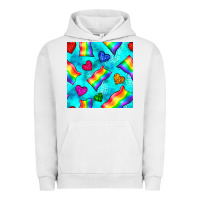 Pigment Lunar Rock Pride lgbtq flags and leopard seamless pattern Urban Hoodie - BundleAndBundleShop