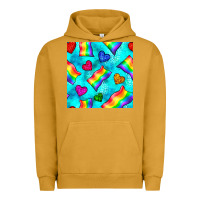 Pigment Peanut Butter Pride lgbtq flags and leopard seamless pattern Urban Hoodie - BundleAndBundleShop