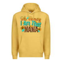 Antique Gold oh honey i am that nana Premium Hoodie - NancyCooperArtShop
