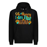 Black oh honey i am that nana Premium Hoodie - NancyCooperArtShop