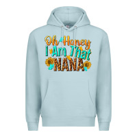 Blue Mist oh honey i am that nana Premium Hoodie - NancyCooperArtShop