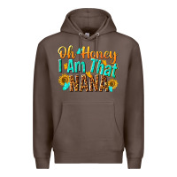 Coffee oh honey i am that nana Premium Hoodie - NancyCooperArtShop