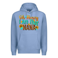 Colony Blue oh honey i am that nana Premium Hoodie - NancyCooperArtShop