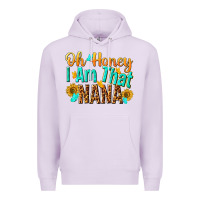 Lilac oh honey i am that nana Premium Hoodie - NancyCooperArtShop