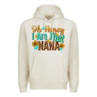 Oatmeal Heather oh honey i am that nana Premium Hoodie - NancyCooperArtShop