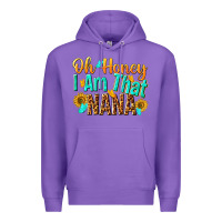 Purple oh honey i am that nana Premium Hoodie - NancyCooperArtShop