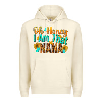 Sandshell oh honey i am that nana Premium Hoodie - NancyCooperArtShop