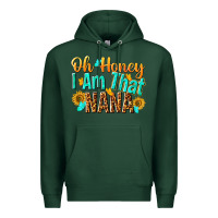 Sports Green oh honey i am that nana Premium Hoodie - NancyCooperArtShop