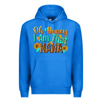 True Royal oh honey i am that nana Premium Hoodie - NancyCooperArtShop