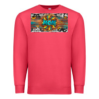 Cardinal leopard sunflower mom license plate Premium Sweatshirt - Artiststas