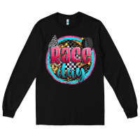 Black race day Long Sleeve Tee - Zillion Design Studio