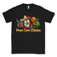 Black peace love mexico Classic Tee - CTS Tumbler Store