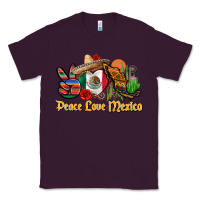 Plum peace love mexico Classic Tee - CTS Tumbler Store