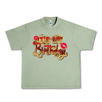 Oil Green it's my birthday Urban Heavy Tee - Zillion Design Studio
