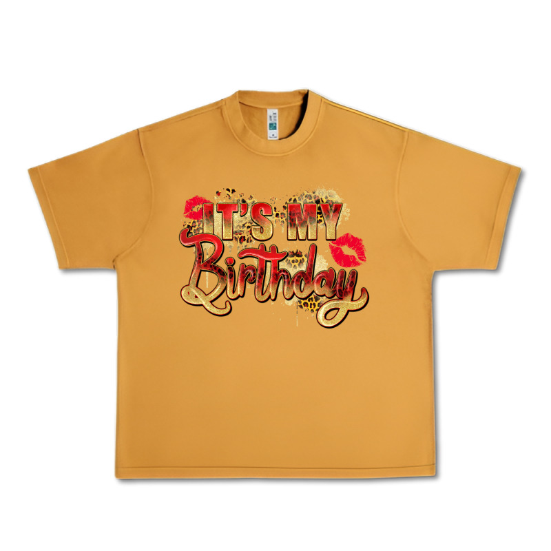 It's My Birthday Urban Heavy Tee by Zillion Design Studio | Teevron