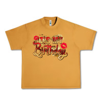 Peanut Butter it's my birthday Urban Heavy Tee - Zillion Design Studio