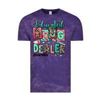 Cloud Purple educated drug dealer nurse life Vintage Tee - RanaPortraitStore
