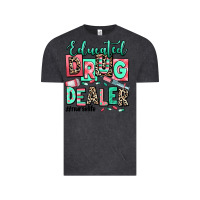 Vintage Black educated drug dealer nurse life Vintage Tee - RanaPortraitStore