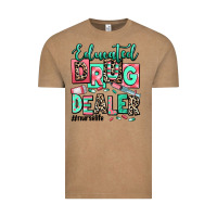 Vintage Coffee educated drug dealer nurse life Vintage Tee - RanaPortraitStore