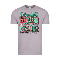 Vintage Zinc educated drug dealer nurse life Vintage Tee - RanaPortraitStore