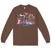 Chestnut ekg tech Long Sleeve Tee - AdoDesignShop