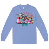 Colony Blue ekg tech Long Sleeve Tee - AdoDesignShop