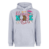 Heather Grey blessed nurse Heavyweight Hoodie - AdoDesignShop