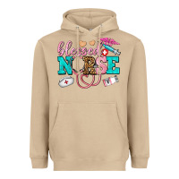 Mushroom blessed nurse Heavyweight Hoodie - AdoDesignShop