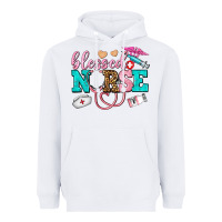 White blessed nurse Heavyweight Hoodie - AdoDesignShop