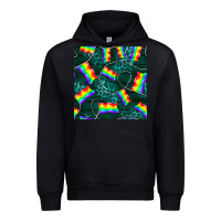 Black Pride lgbtq flags with leopard seamless pattern Urban Hoodie - BundleAndBundleShop