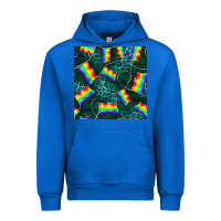 Cobalt Pride lgbtq flags with leopard seamless pattern Urban Hoodie - BundleAndBundleShop