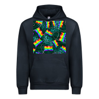 Navy Pride lgbtq flags with leopard seamless pattern Urban Hoodie - BundleAndBundleShop