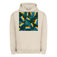 Pigment French Oak Pride lgbtq flags with leopard seamless pattern Urban Hoodie - BundleAndBundleShop
