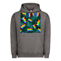 Pigment Tornado Pride lgbtq flags with leopard seamless pattern Urban Hoodie - BundleAndBundleShop
